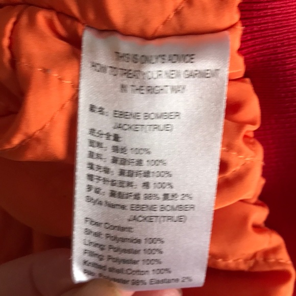 Only True Streetwear short bomber jacket XS-M - Picture 8 of 8